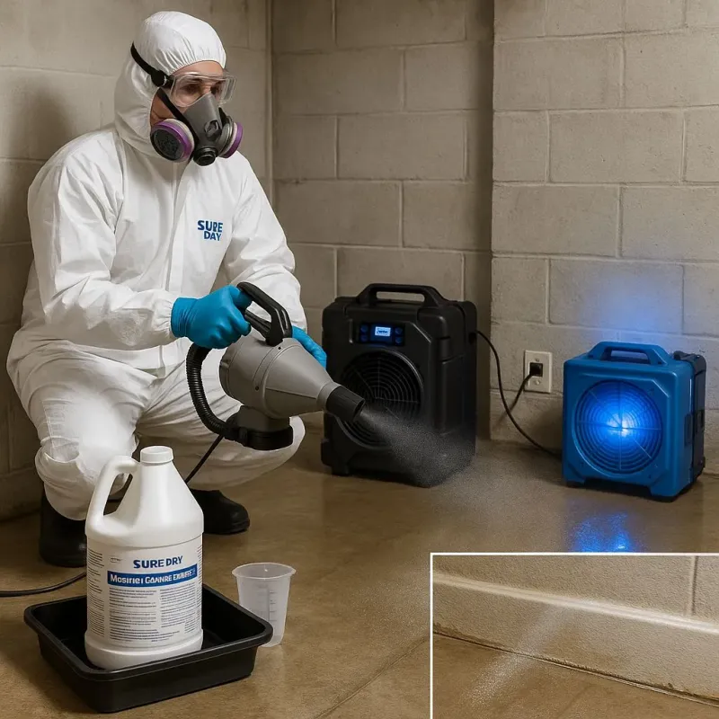 Sanitization and Odor Removal process in Mendocino County, CA